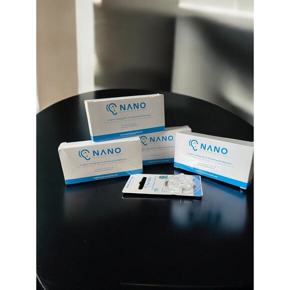Nano Other - NANO A-10 Advanced Hearing Aid Batteries (4 BOXES) 146 Batteries New